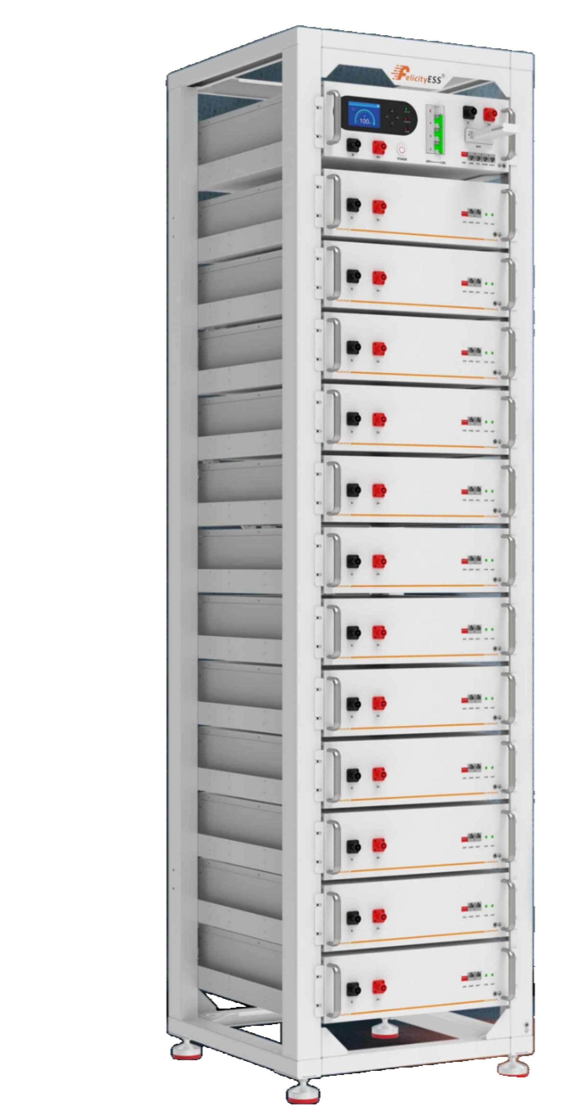 Complete high-voltage solar system components